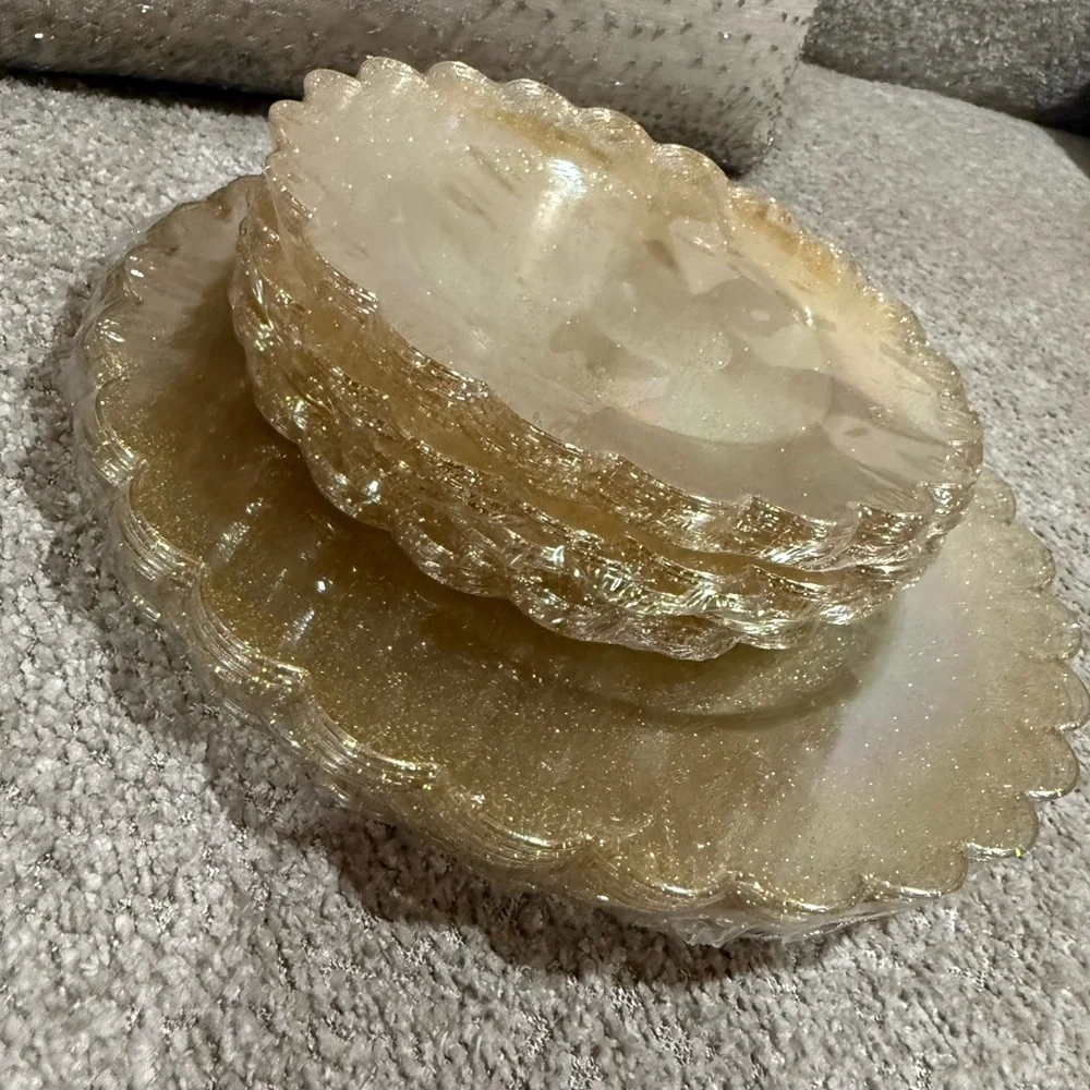 Gold Party Supplies Set